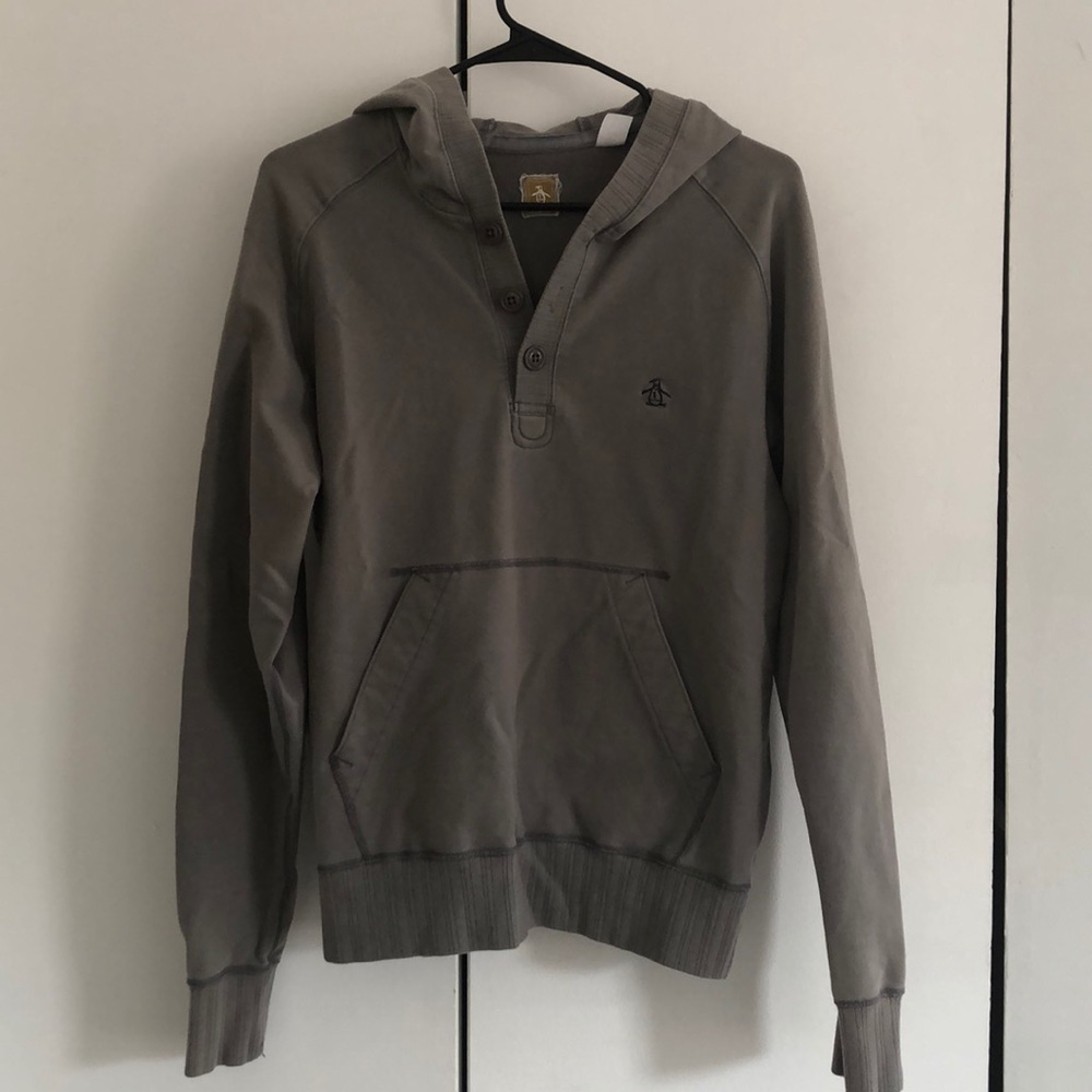 Gray hoodie
